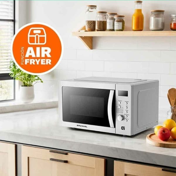 Airfryer Grunkel MW-28AIRFRYER Hopeinen
