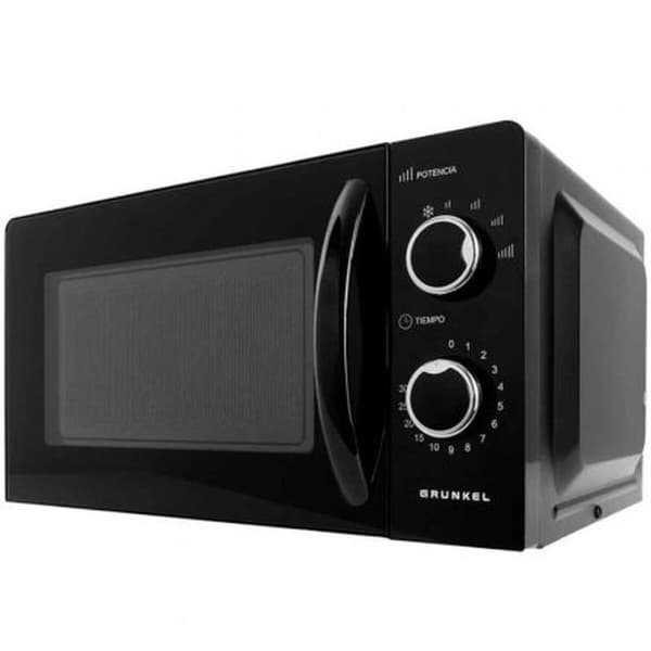 Mikrobølgeovn Grunkel MW-20NG 20 L Svart Hvit/Svart 700 W
