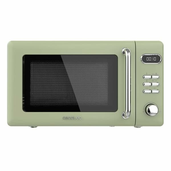 Mikrovågsugn med Grill Cecotec 01712 Grön 700 W 20 L
