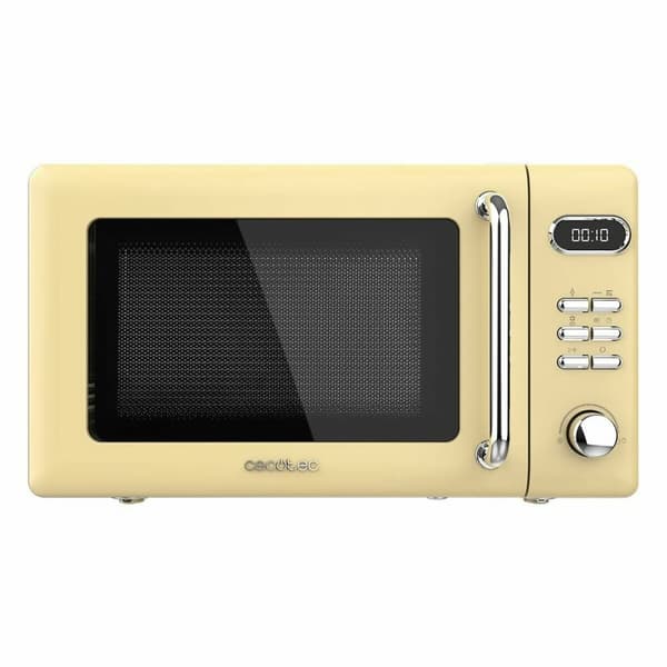 Mikrobølgeovnen med Grill Cecotec 01713 Gul 20 L