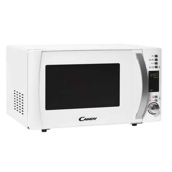 Candy Timeless CMXW20DW 700W 20L Digital Vit Mikrovågsugn - Upptiningsfunktion - 5 Effektnivåer - 10 Automatiska Menyer