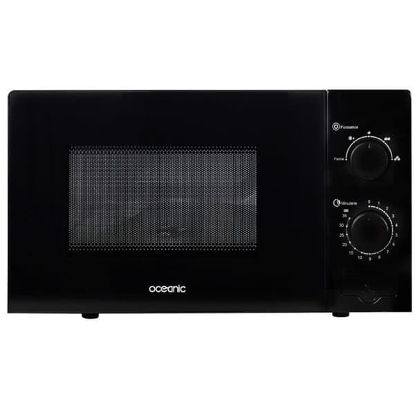 Mikrovågsugn OCEANIC MO20B11 Svart B 45,4 x H26,1 x D32,6 cm - 20L