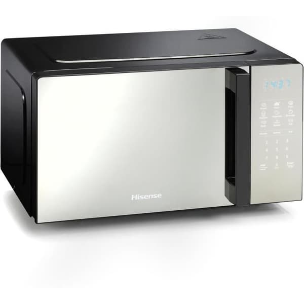 Micro-ondes Hisense H20MOMBS4HG 20L, vänsterhängd dörr, LED-display med knappar, 9 funktioner, 700W, rörgrill, färg