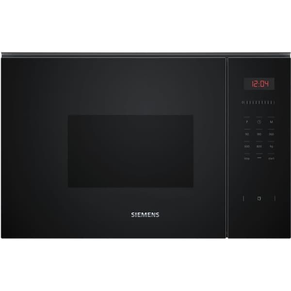 Inbyggd mikrovågsugn + grill - SIEMENS IQ300 - BE523LMB1F - Svart - 1 tillagningsläge - 38,2 x 59,4 x 31,7 cm