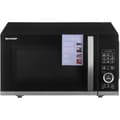 Miniatyrbild 1 av 2: Mikrovågsugn - SHARP - YC-QG204AEB - 20L - 800W - Grill 1000W - Svart