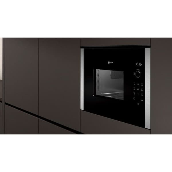 NEFF N 50 HLAWD23N0 integrerad enfunktions mikrovågsugn - 20L - 800W - Svart