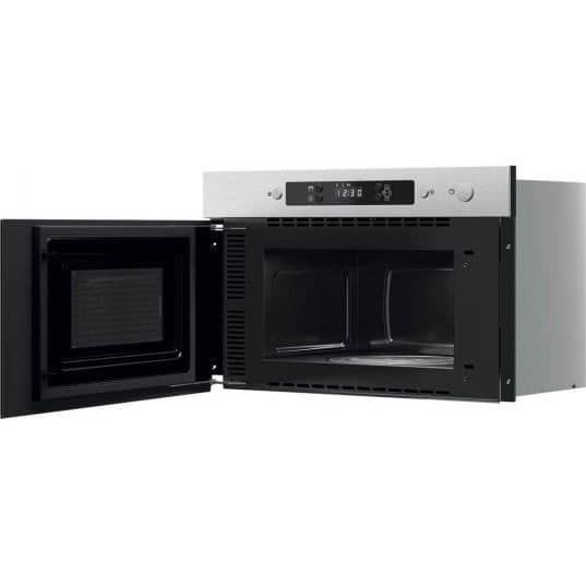 Inbyggd mikrovågsugn WHIRLPOOL MBNA900X - 22L -750 Watt - Jet Defrost - Rostfritt stål