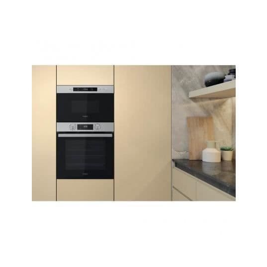 Inbyggd mikrovågsugn WHIRLPOOL MBNA900X - 22L -750 Watt - Jet Defrost - Rostfritt stål