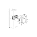 Miniatyrbild 3 av 3: Whirlpool WMF250G integrerad mikrovågsugn - Märke: WHIRLPOOL - Format: Inbyggd