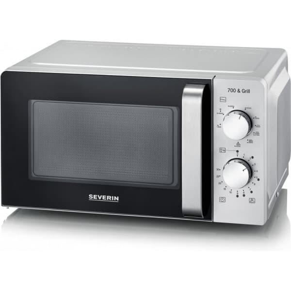 Severin MW7780 -mikroaaltouuni, hopea