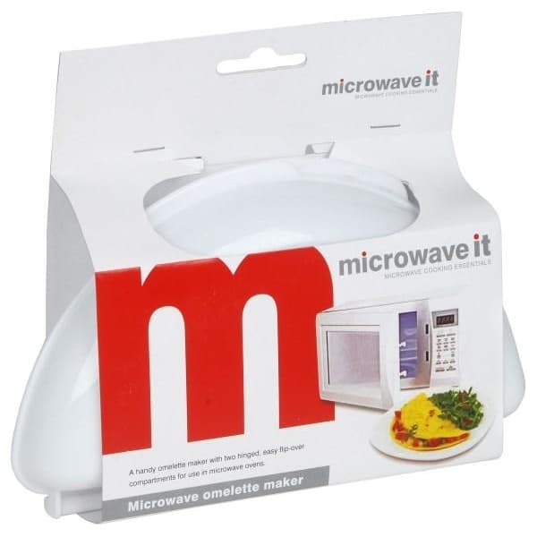 Microwave It Omelette Maker White 25 x 12.4cm