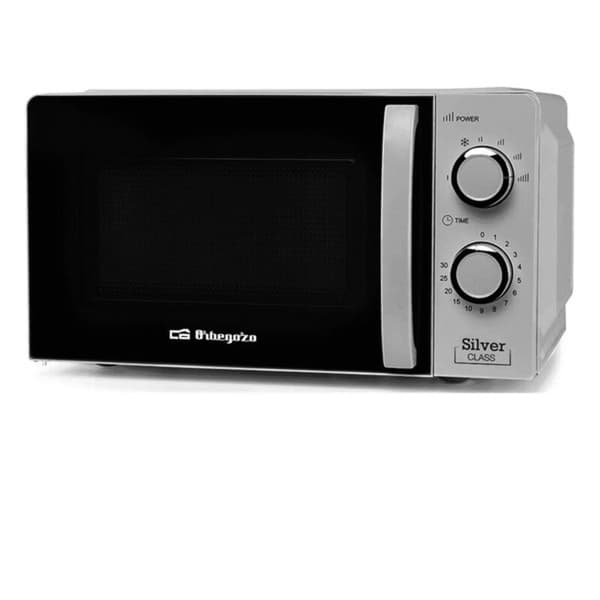 Mikrovågsugnen Orbegozo MI 2118 Stål 700 W 20 L