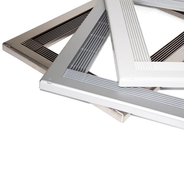 Mikrovågsram - EMUCA - 600 mm - Borstat nickel - Plast - Lätt integration