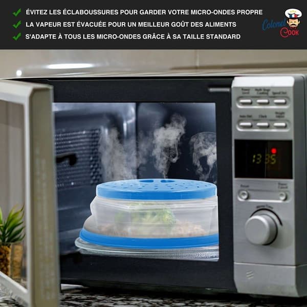 Överste Cook mikrovågsklocka