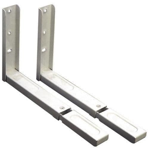 MAURER mikrovågsstöd - Vit - Mått 360/500 x 220 mm