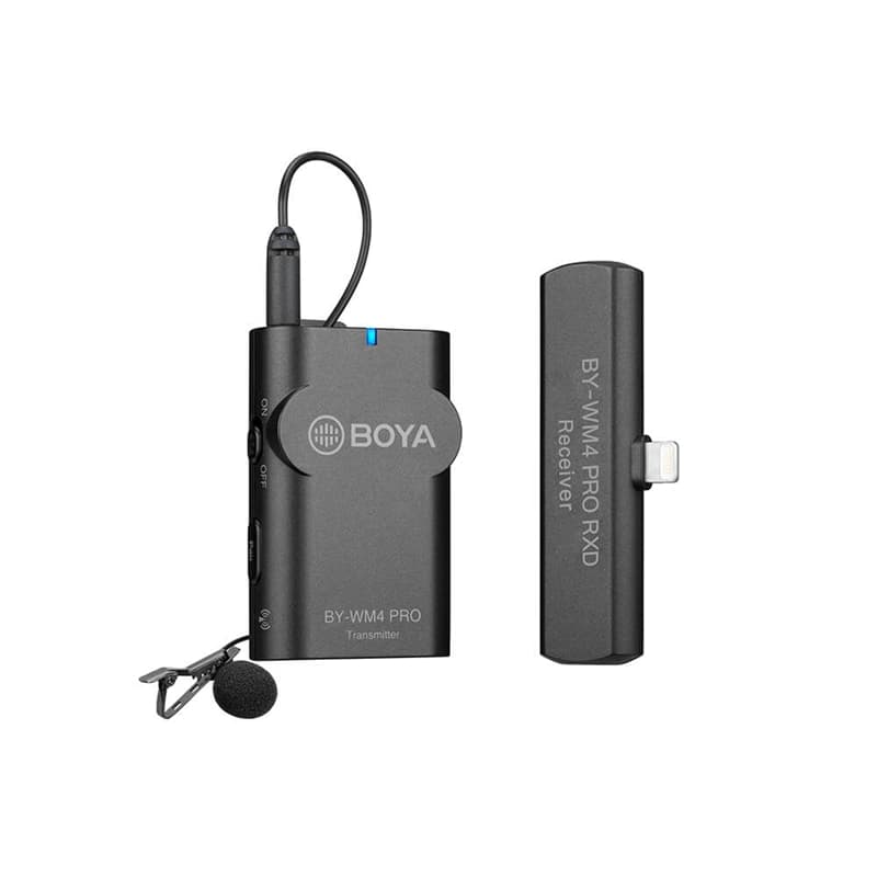 Boya Mikrofon Lavalier Trådlös By-Wm4 Pro K3 Lightning