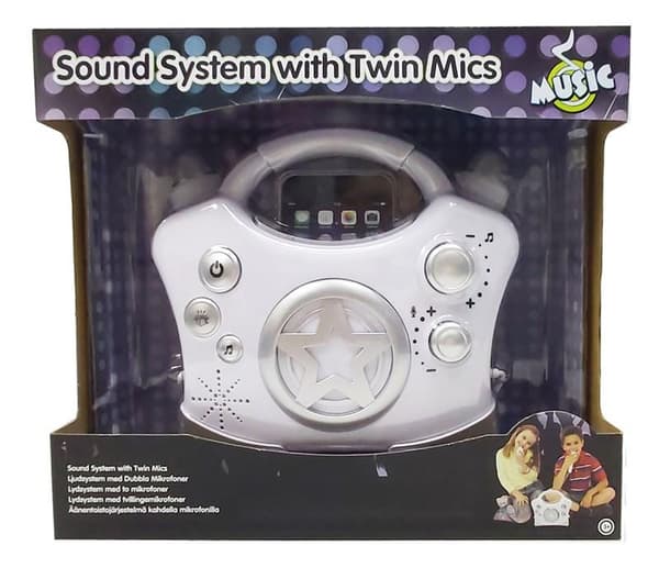 MU Twin mics sound system B/O- Tvillingmikrofon