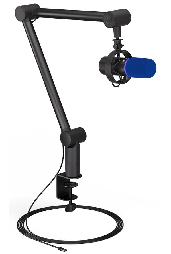 Endorfy mikrofon Solum Broadcast / streamovací / nastavitelné rameno / pop-up filtr / 3,5mm jack / USB-C