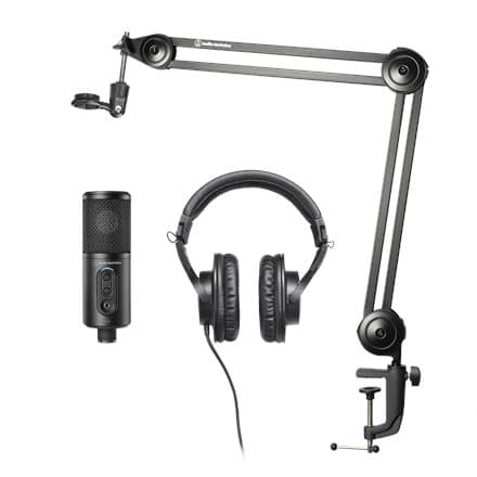 Audio-Technica Creator Pack Black PC microphone