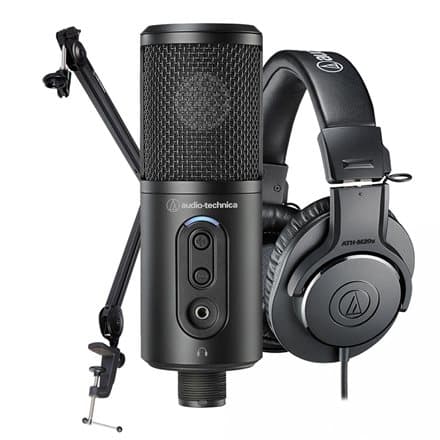 Audio-Technica Creator Pack Black PC microphone