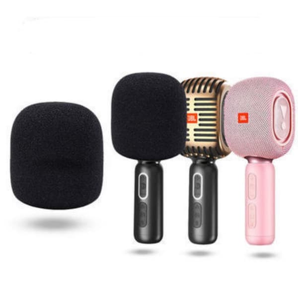 INF JBL Mikrofonskumdeksel for KMC500/600 (Sort) - 60mm