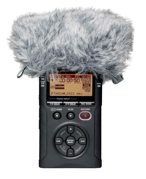 Tascam WS-11 - vindbeskyttelsesdæksel til bærbare lydoptagere