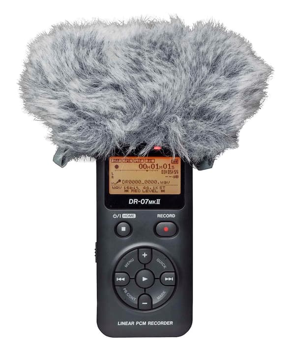 Tascam WS-11 - vindbeskyttelsesdæksel til bærbare lydoptagere