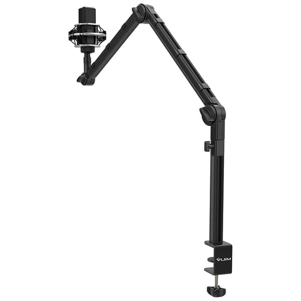 360° Säädettävä Mikrofoniteline, VIJIM LS24 Boom Arm, Studio Mic Holder,VIJIM LS24