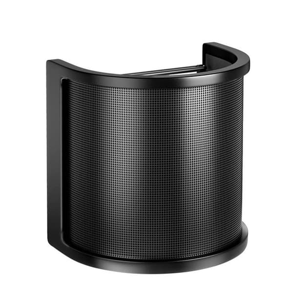 Mic Pop Filter 3-kerroksinen kompakti U-muotoinen mikrofoni Pop Shield tuulilasi puhuvan laulun tallentamiseen