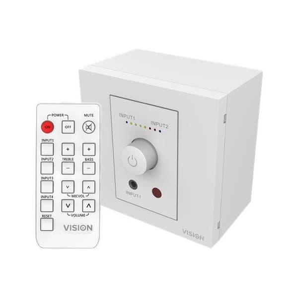 Vision TC3-AMP förstärkare - vit - 25W RMS - väggmontering