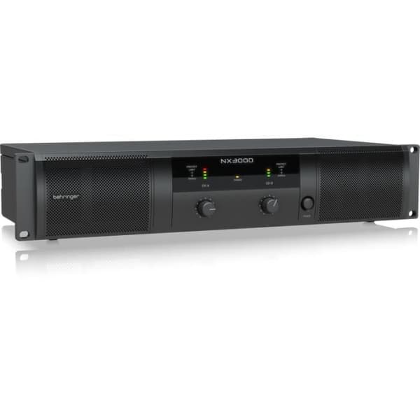 BEHRINGER NX3000 effektförstärkare - 1500 W - Klass D - 0,05% - XLR / 1⁄4" TRS