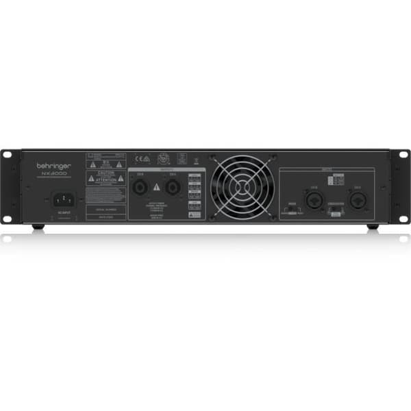 BEHRINGER NX3000 effektförstärkare - 1500 W - Klass D - 0,05% - XLR / 1⁄4" TRS