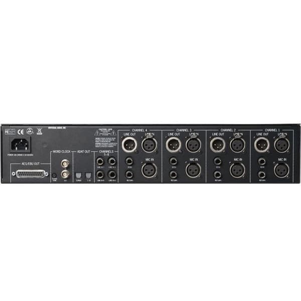 UNIVERSAL AUDIO UA 4-710D 4-KANALS FÖRAMPARE AD...