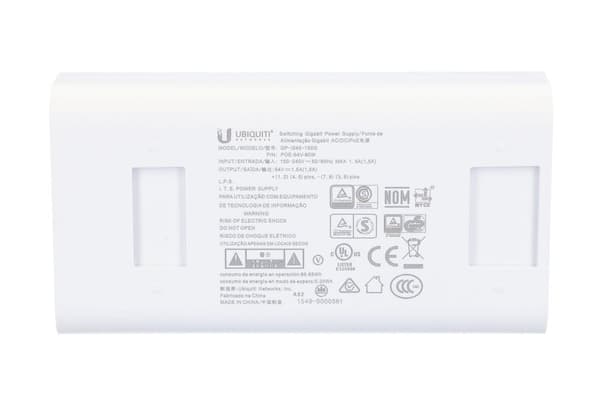 Ubiquiti POE-54-80W-G | PoE strømforsyning | 54V, 1,48A, 80W, Gigabit