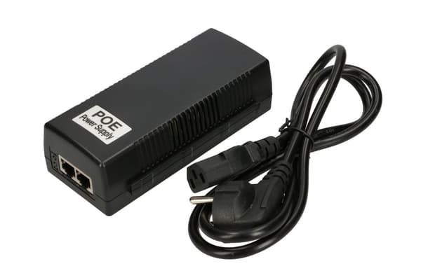 Extralink POE-48-48W | PoE strømforsyning | 48V,1A, 48W, Gigabit 802.3af/at