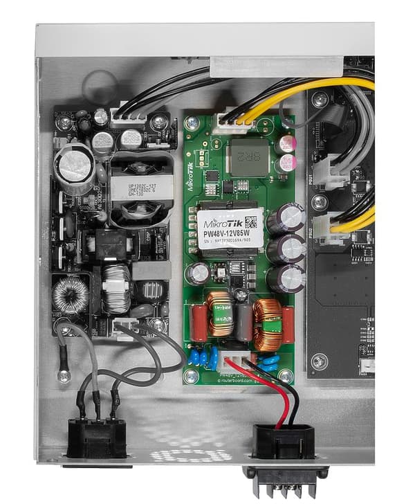 MikroTik PW48V-12V85W | Strömförsörjning | 12V, 7A, 85W