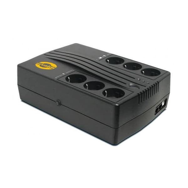 Orvaldi 750SP | Uafbrydelig strømforsyning | UPS, 750VA/450W, 7Ah Sort
