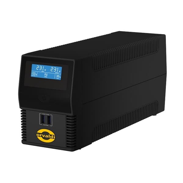 Orvaldi i650LCD USB | Uafbrydelig strømforsyning | UPS, 600VA/360W, 7Ah, 4x IEC