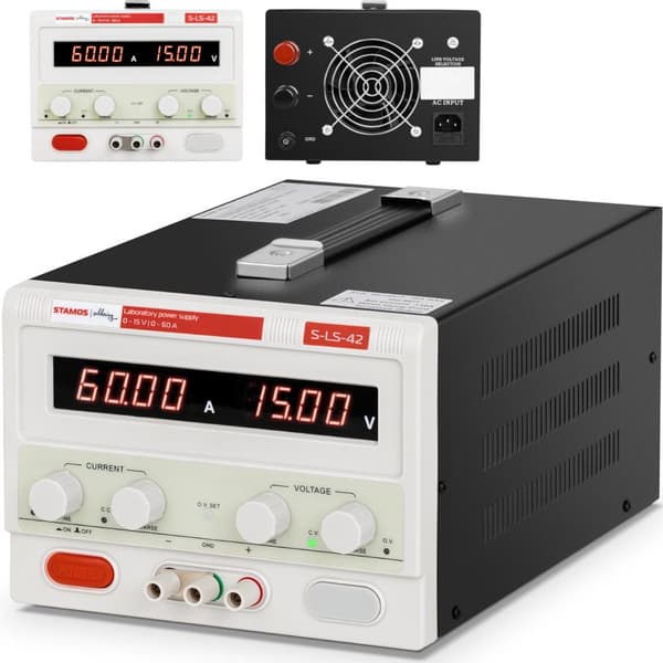 Laboratorieservice strömförsörjning 0-15 V 0-60 A DC 900 W LED