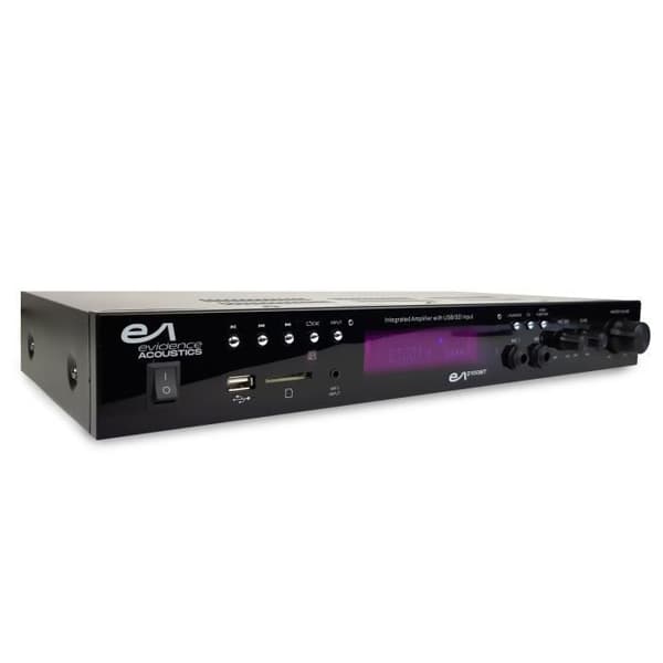 HIFI-förstärkare - Evidence Acoustics EA-2100-BT - STEREO/KARAOKE 2 x 50W - USB SD BT FM