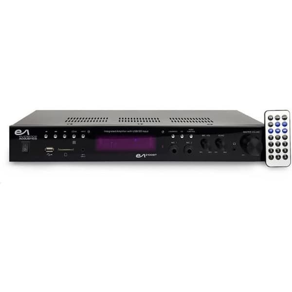 HIFI-förstärkare - Evidence Acoustics EA-2100-BT - STEREO/KARAOKE 2 x 50W - USB SD BT FM