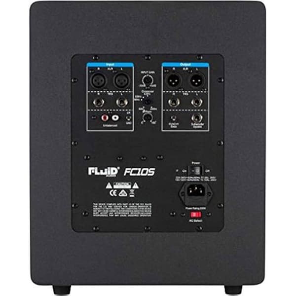 Aktiv subwoofer - FLUID AUDIO - FC10S - Woofers 10 tum - 200 watt - 20-200 Hz