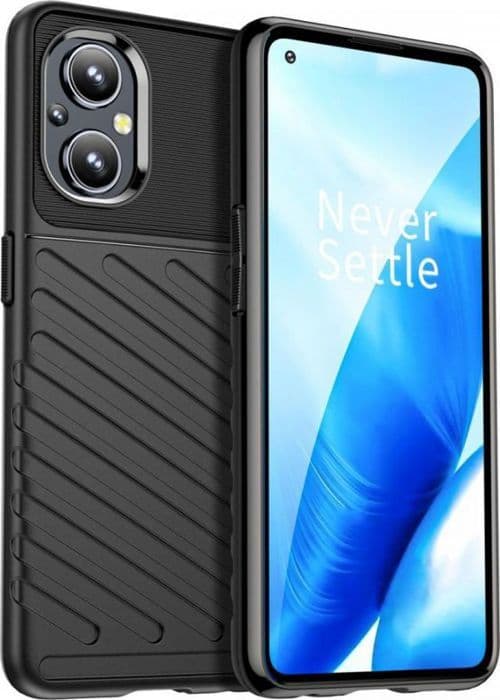 Hurtel Thunder Case skyddande flexibel OnePlus Nord N200 5G svart