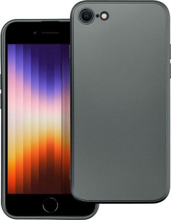 Oem metallisk skydd för iPhone 7 / 8 / SE 2020 / SE 2022 grå