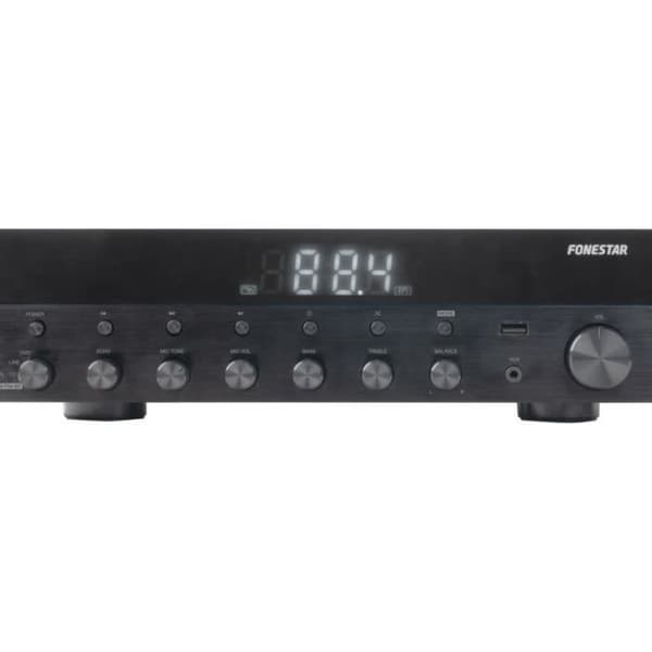 Amplifier stereo - FONESTAR - AS-6060 - Bluetooth - USB/MP3 - FM-radio 60W RMS