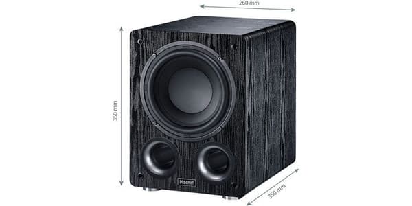 Magnat Alpha RS 8 Black - Subwoofer - Subwoofers