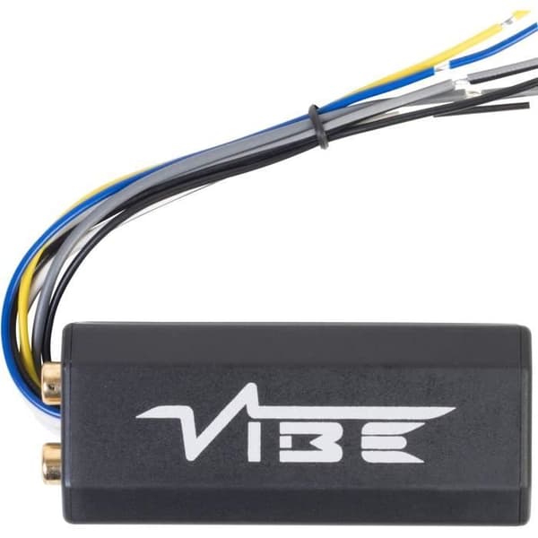 Nivåomvandlare - VIBE - Vibe Line - 2 kanaler högt/lågt - Automatisk detektering - Svart