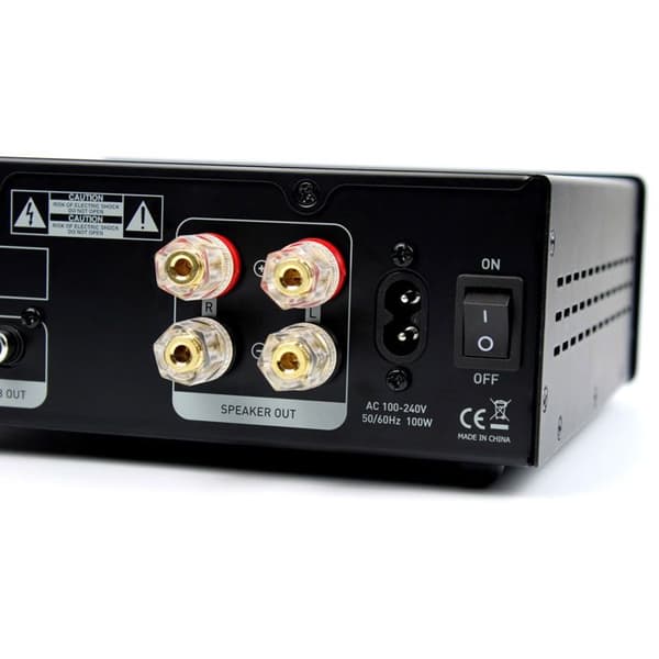 Hi-fi stereoförstärkare - Tangent - Ampster TV II - 2 x 50 watt - Bluetooth aptX HD - HDMI ARC