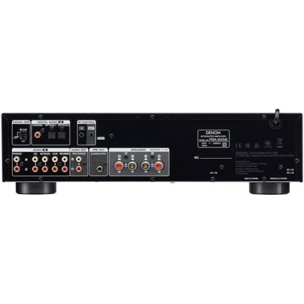 Amplifier - DENON - PMA600NEBKE2 - Svart - Bluetooth - Kraftfull