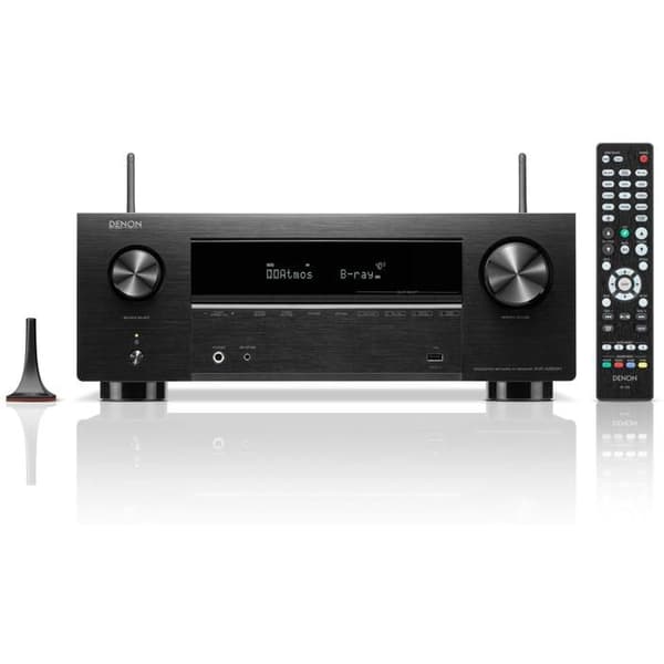 Hemmabioförstärkare - DENON - AVR-X2800HDAB - 7.2 kanaler - DTS:X och Dolby Atmos-kompatibel - Svart